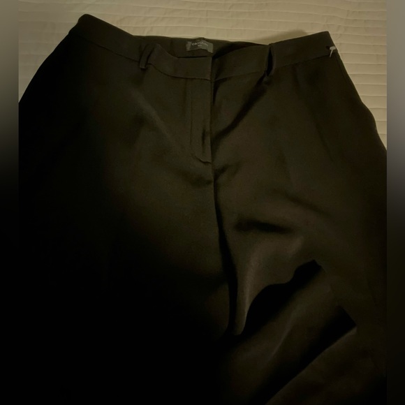 NWOT- Tahari ASL Noir Shannon Mid-rise Suit Pant Size 14 - Picture 5 of 13